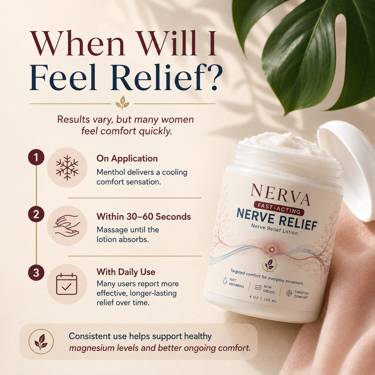 Nerva Instant Relief Lotion