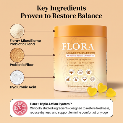 Flora Restore 4-in-1 Formula — Support for Odor, pH, Flora & Moisture
